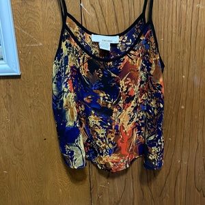 multi colored tank top